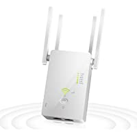 Los mejores  - Yaasier Repetidores WiFi- 1200Mbps Amplificador Señal WiFi 5G-2.4G Repetidor WiFi Largo Alcance con Ap-Repeater-Router…